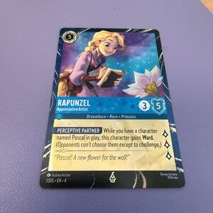 Disney Lorcana Rapunzel Card Quest Exlusive